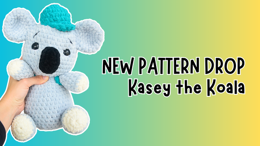 New Pattern Drop: Kasey the Koala (With Accessories!) šØš