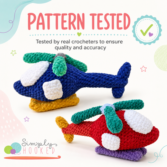Crochet Helicopter Pattern PDF