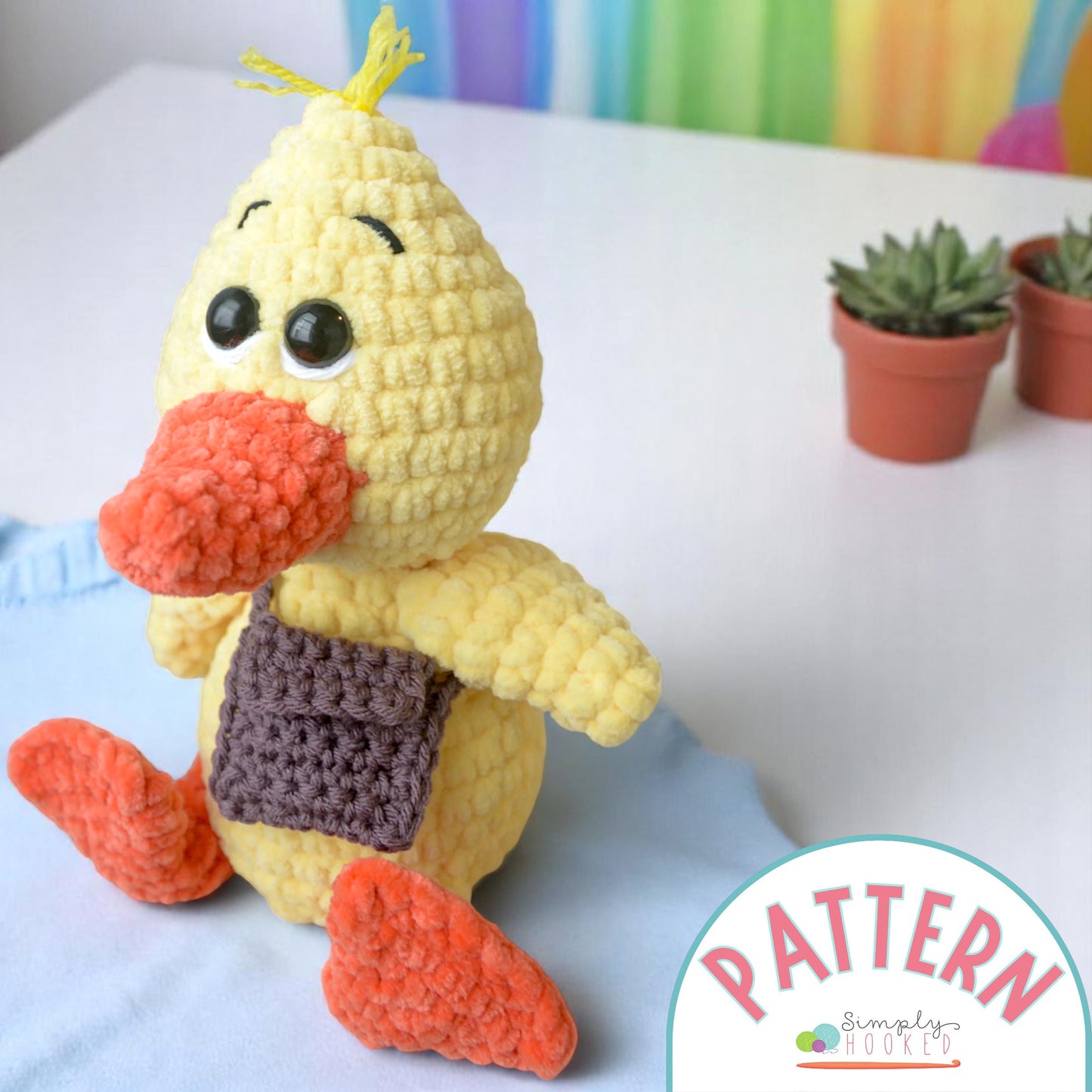 Crochet yellow Ducky