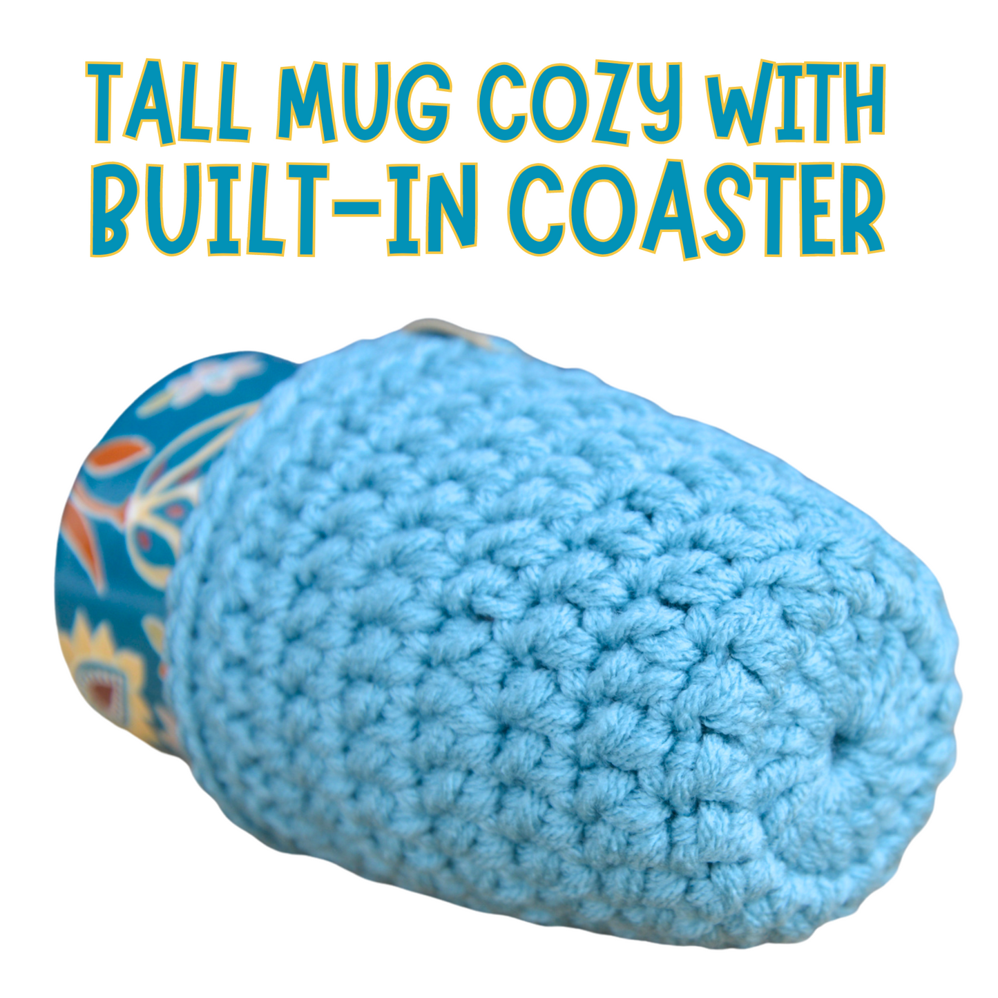 Travel Mug Cozy Crochet