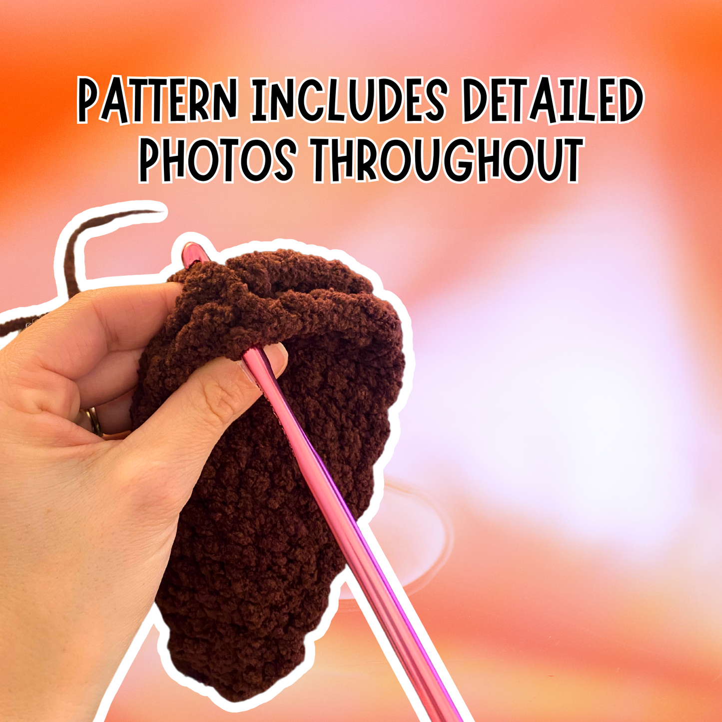 crochet beaver