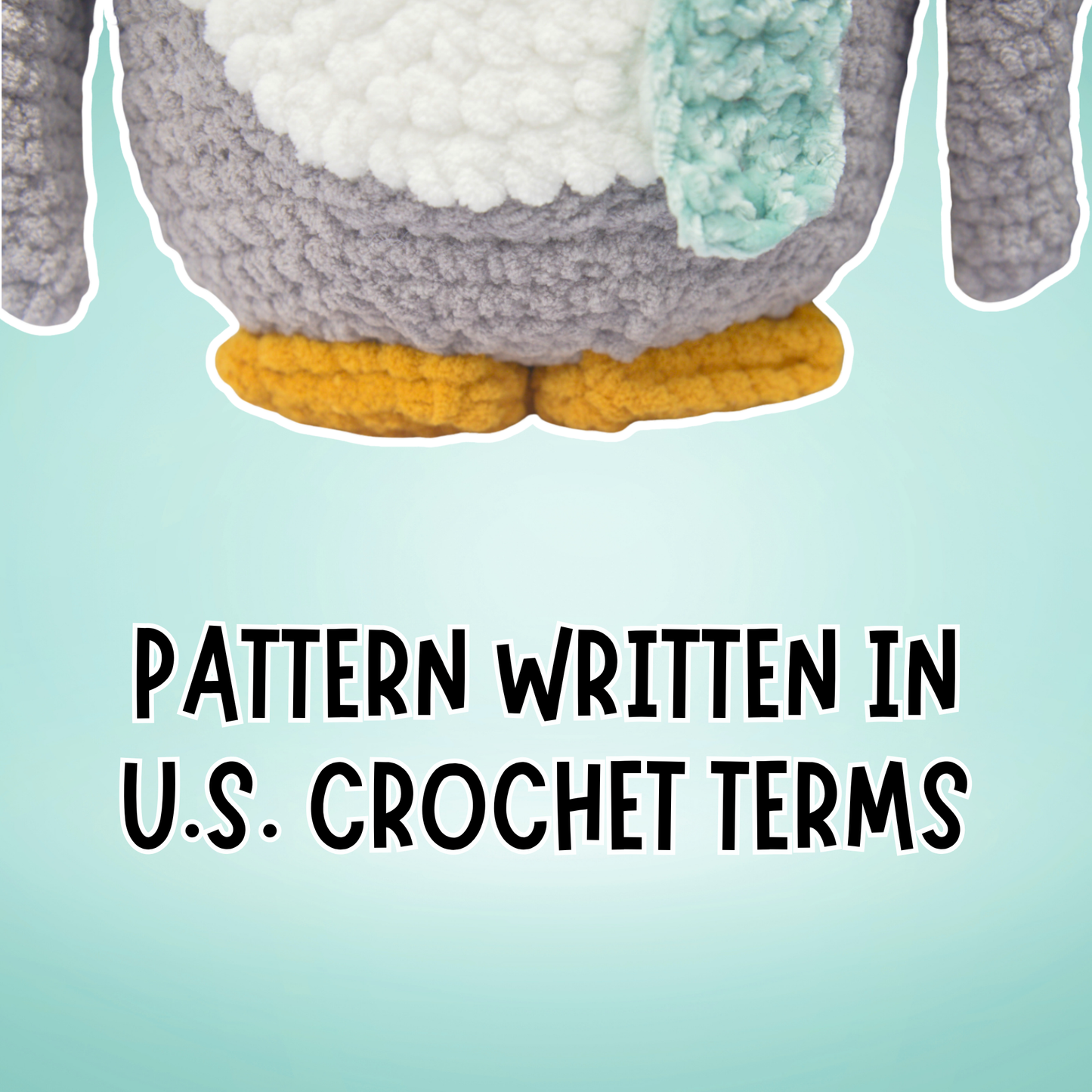 crochet christmas penguin