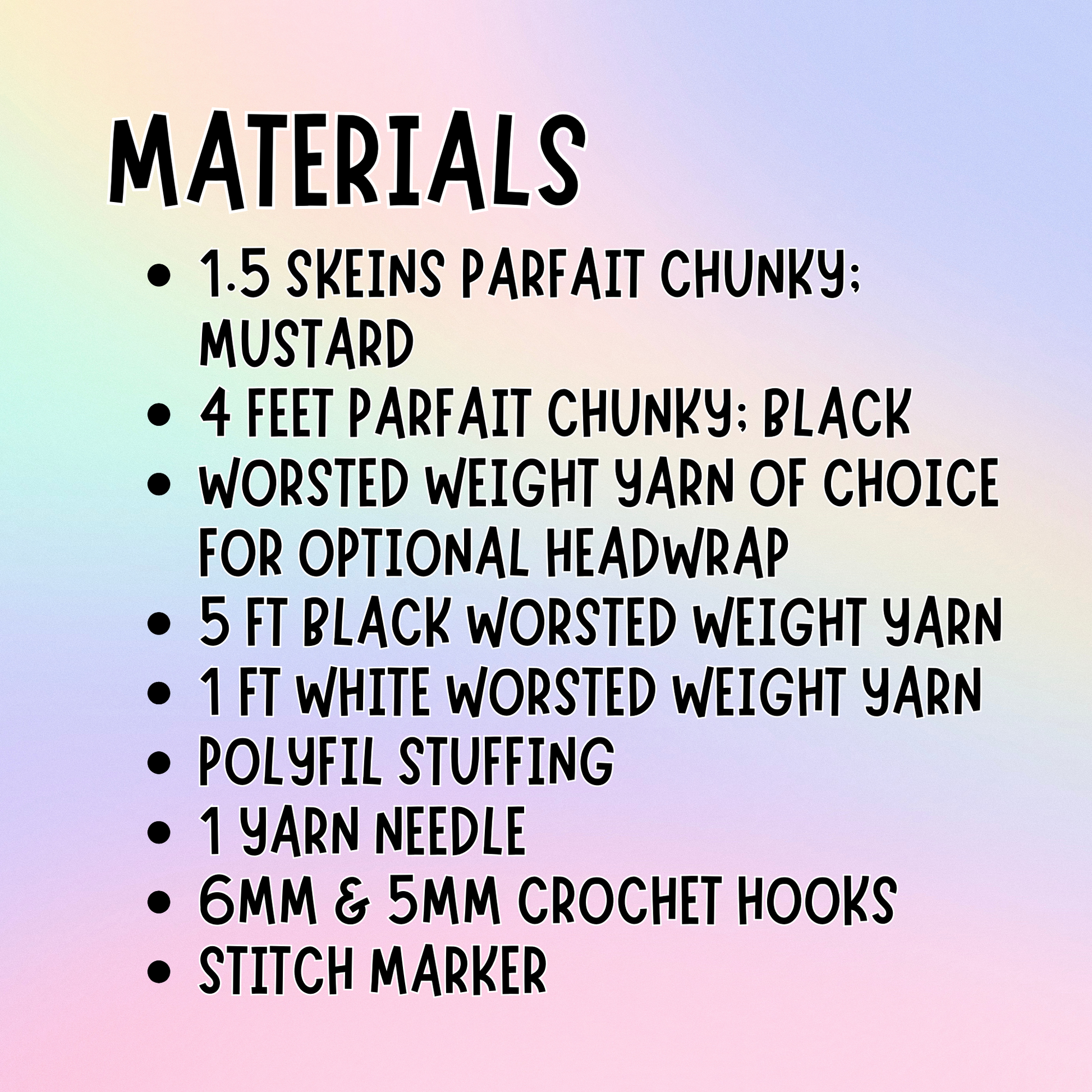 crochet dog lovey blanket materials