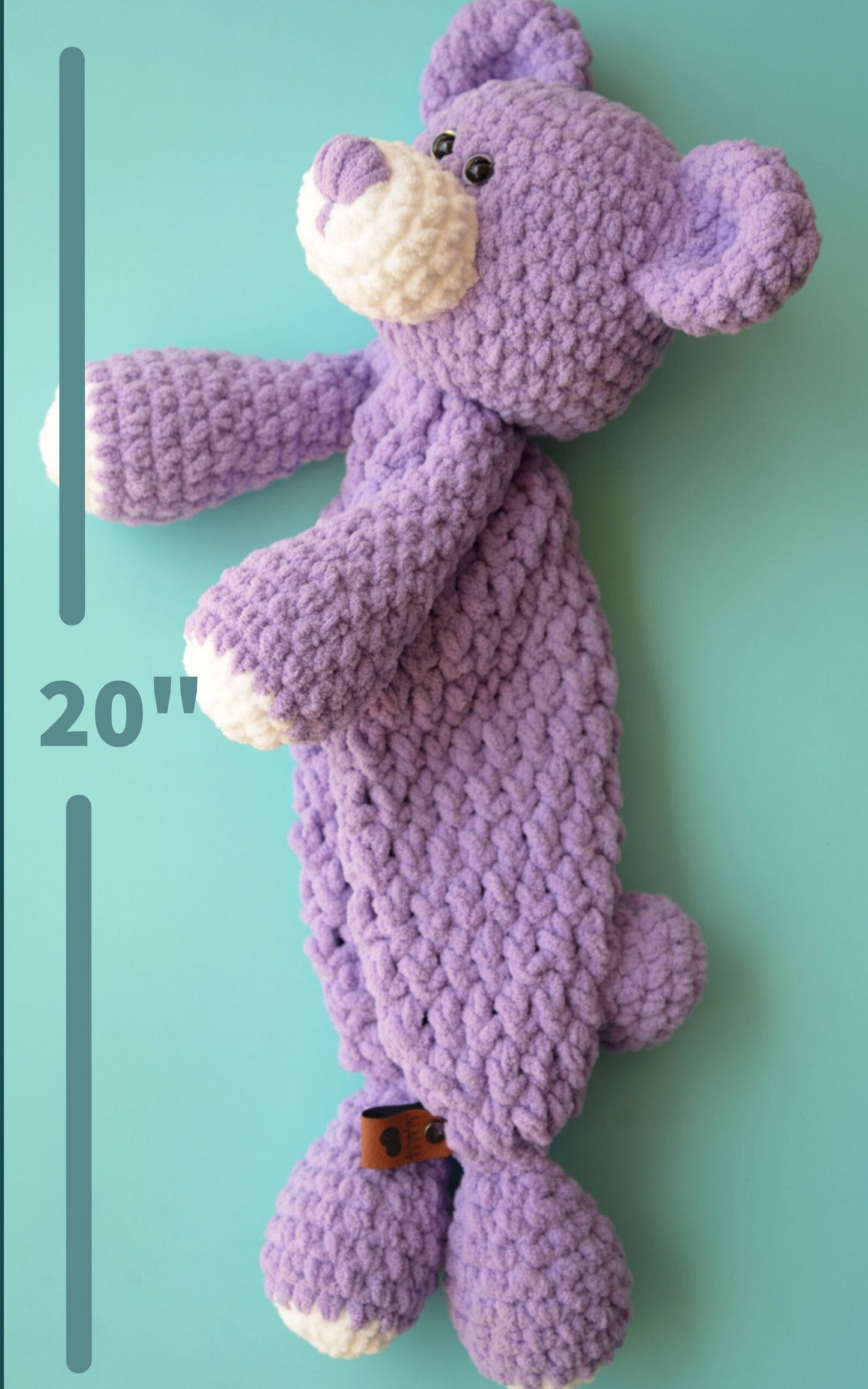 Crochet Teddy Bear Pattern 🧸 | Beginner Amigurumi Plushie