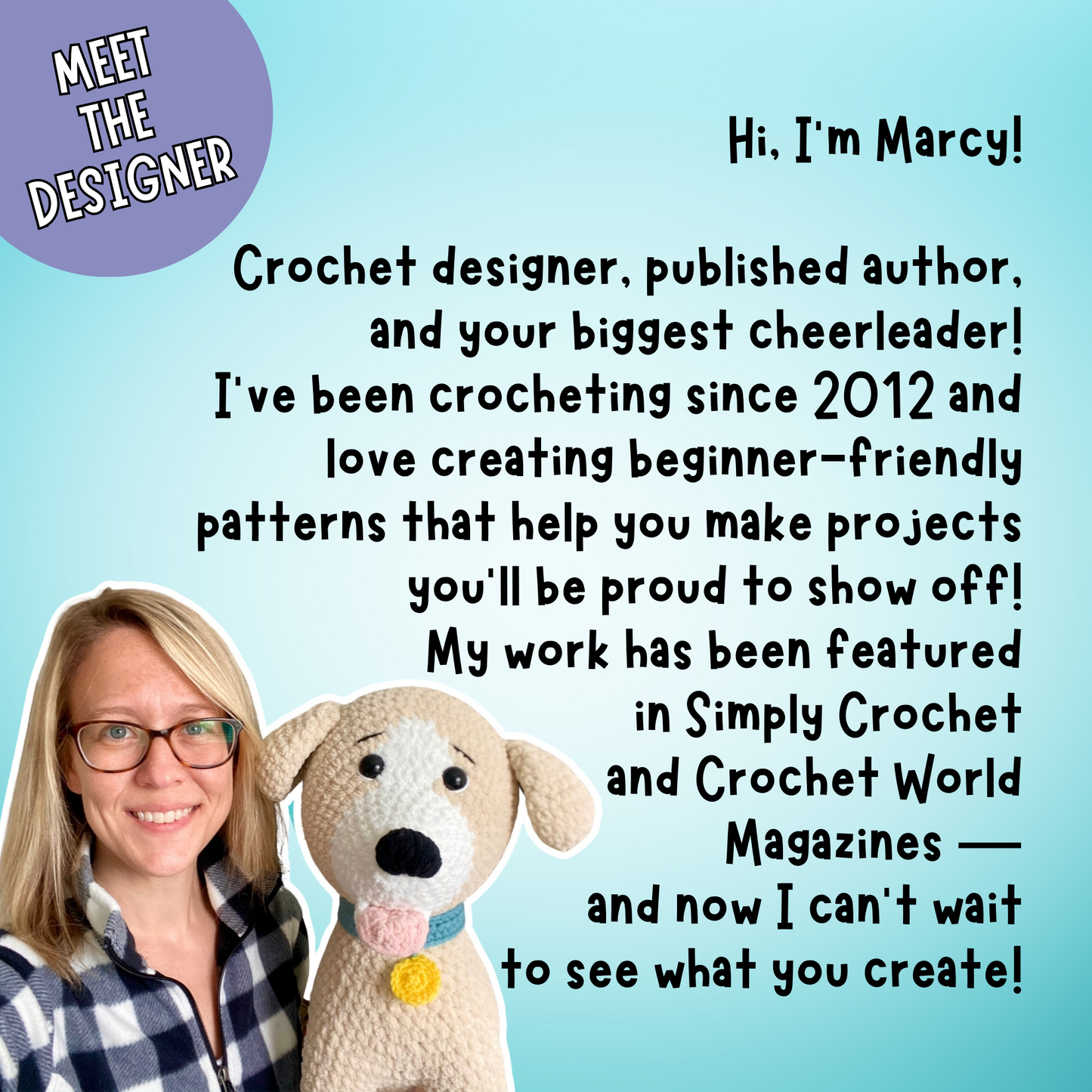 crochet designer headshot