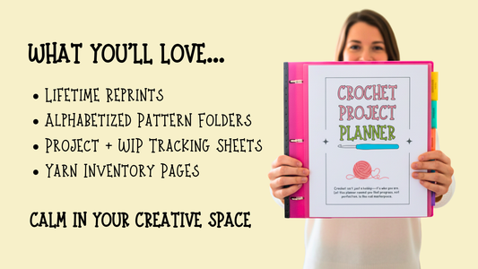 Finish What You Start: Introducing the Simply Hooked Crochet Project Planner