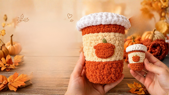plushie pumpkin spice latte