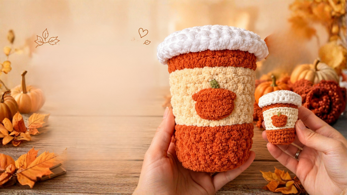 plushie pumpkin spice latte