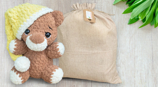 Crochet Teddy Bear Kit 🧸 | Everything You Need to Make a Beginner Plushie