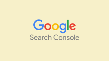 Google Search Console logo with colorful text on a light background