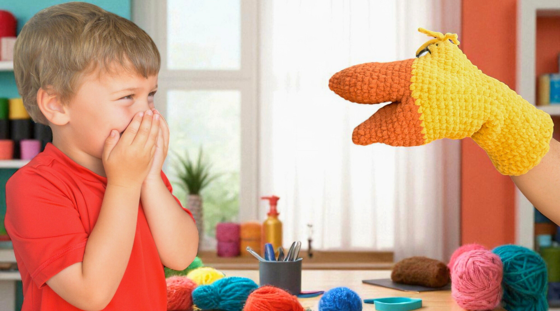 Duck Hand Puppet Crochet Pattern : Interactive Amigurumi – Simply ...