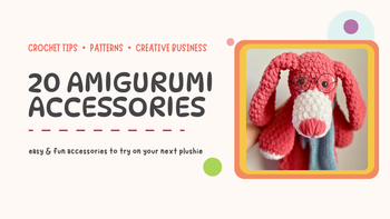 crochet red dog