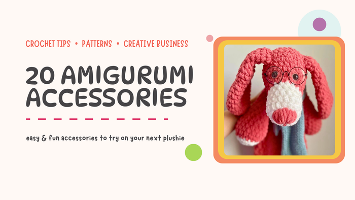 crochet red dog