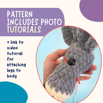 Crochet Plushie Kit: Donkey