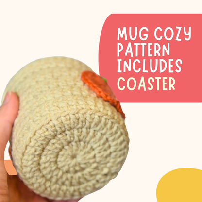 Fall Mug Cozy Crochet Pattern