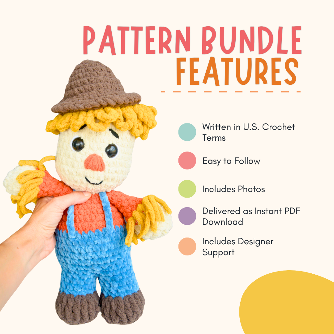 Fall Crochet Patterns Bundle PDF