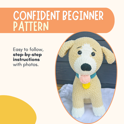 Dog Crochet Pattern PDF