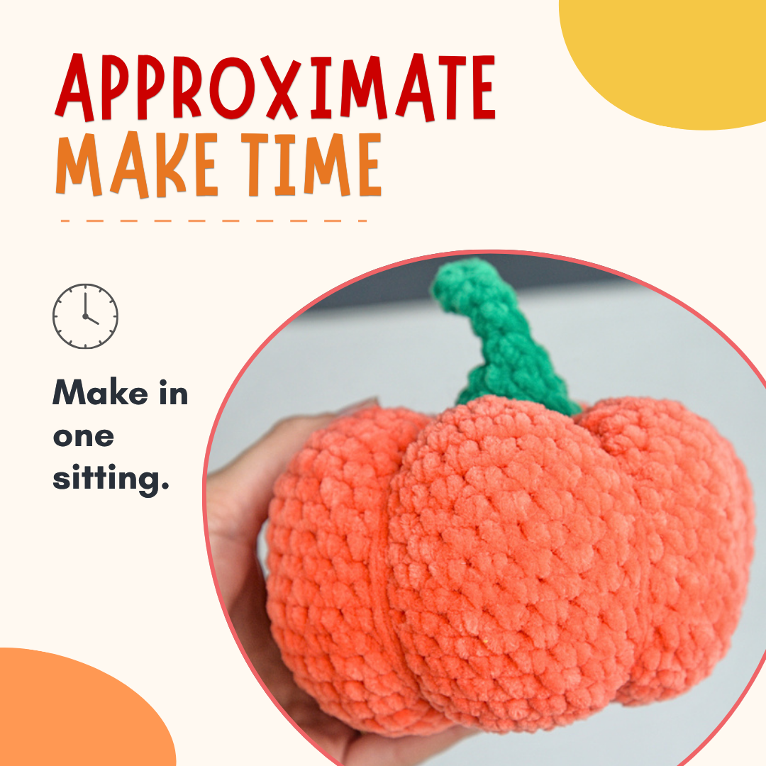 Pumpkin Crochet Pattern PDF