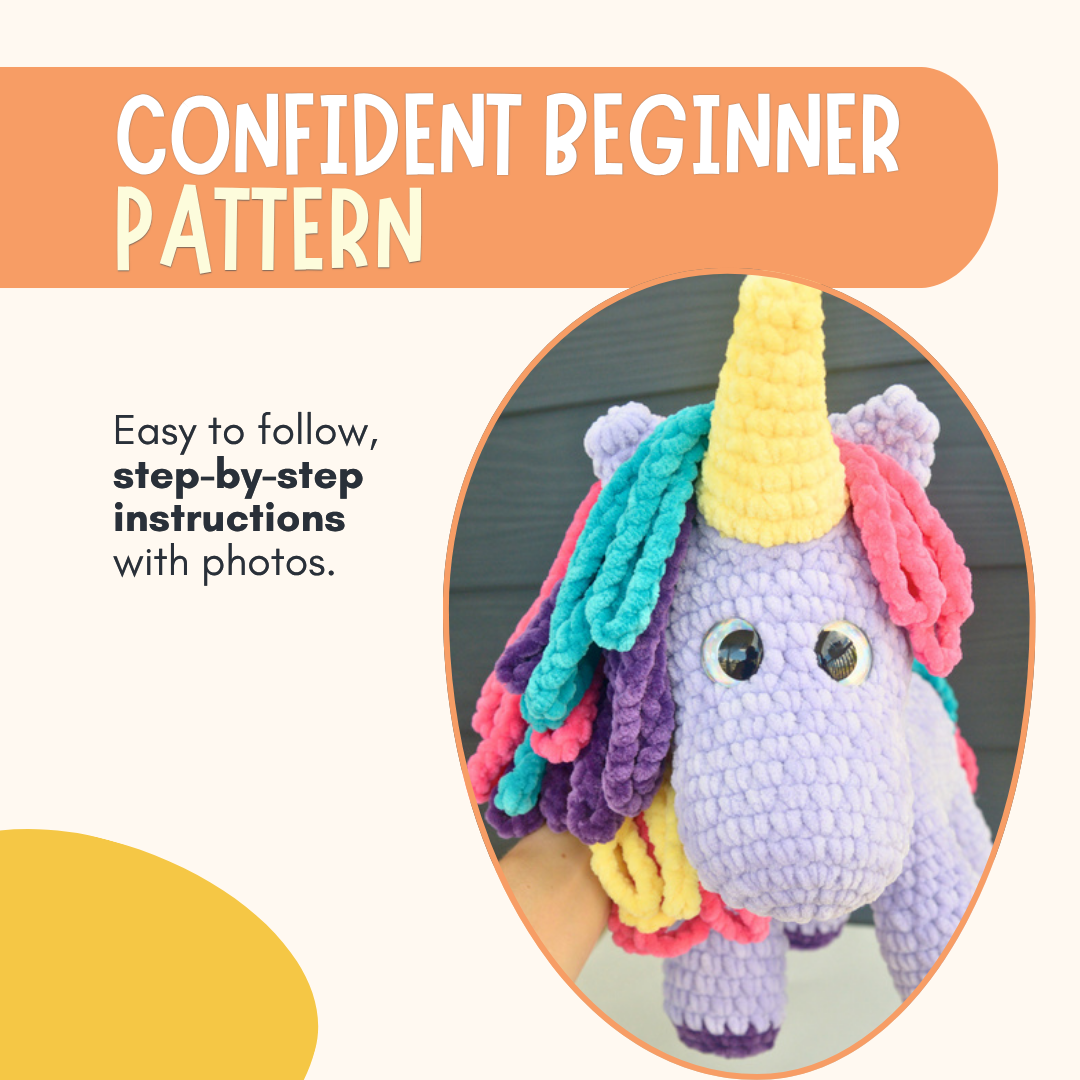 Unicorn Crochet Pattern PDF