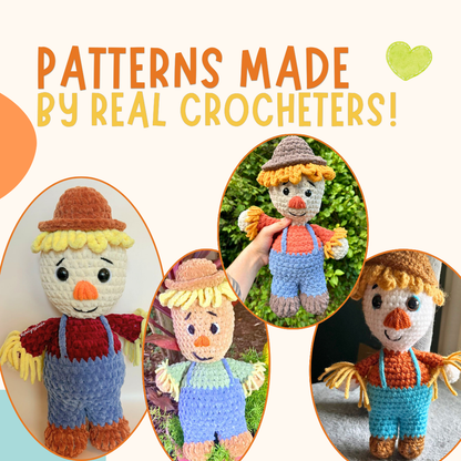 Scarecrow Crochet Pattern PDF