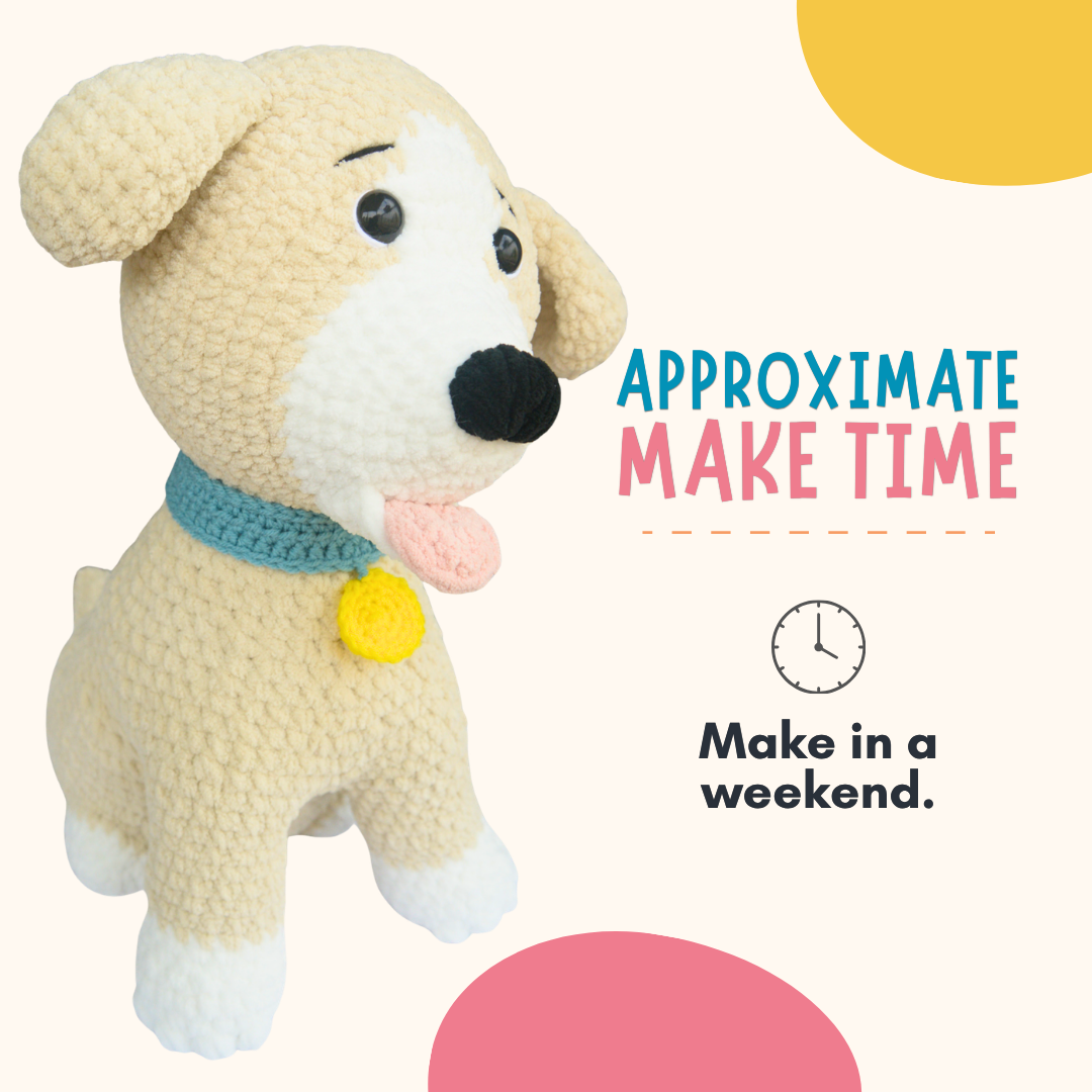 Dog Crochet Pattern PDF