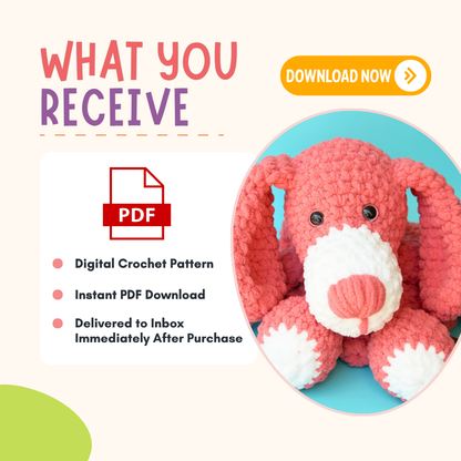 Crochet Dog Pattern PDF