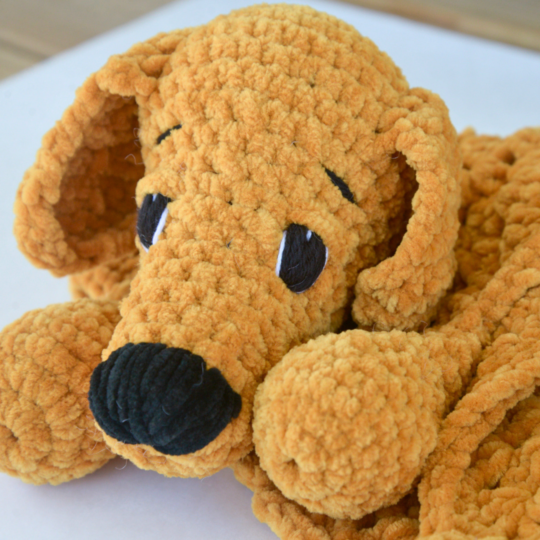 Dog Lovey Crochet Pattern PDF