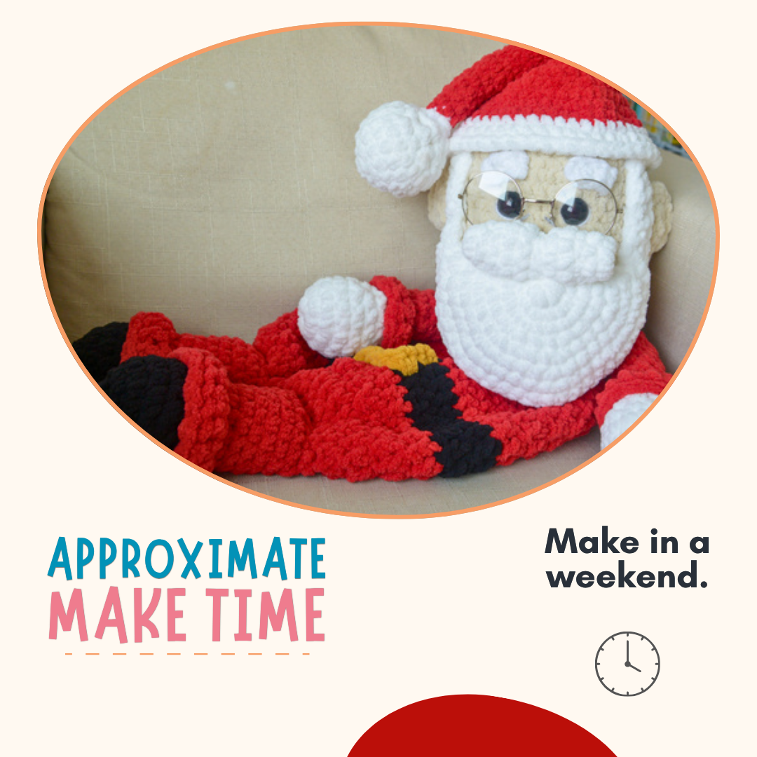 Santa Crochet Pattern PDF
