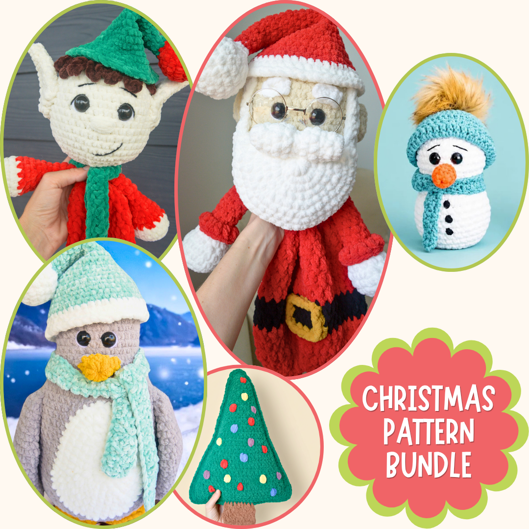 Christmas Crochet Pattern Bundle PDF