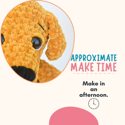 Dog Crochet Pattern PDF