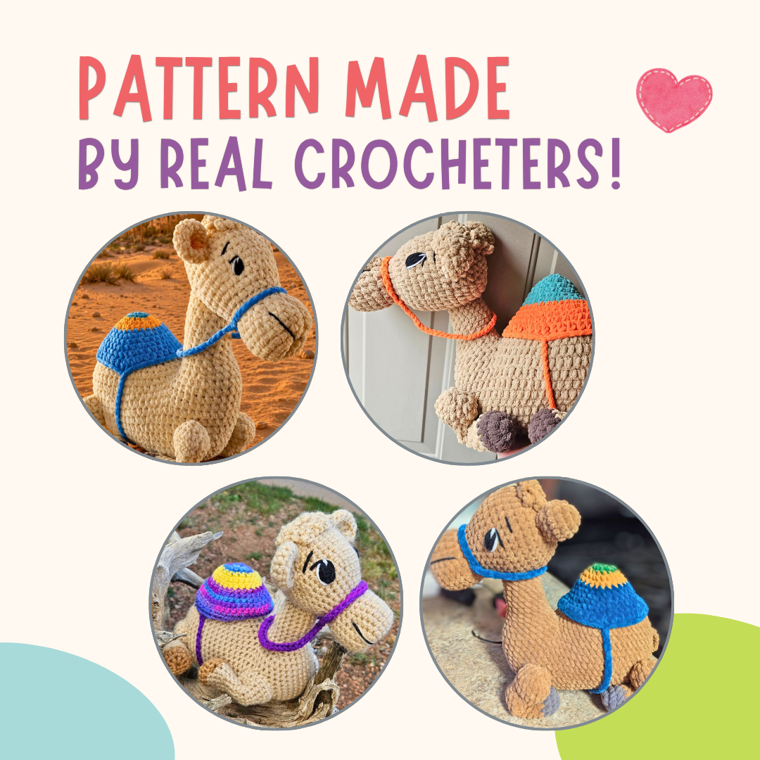 Camel Crochet Pattern PDF