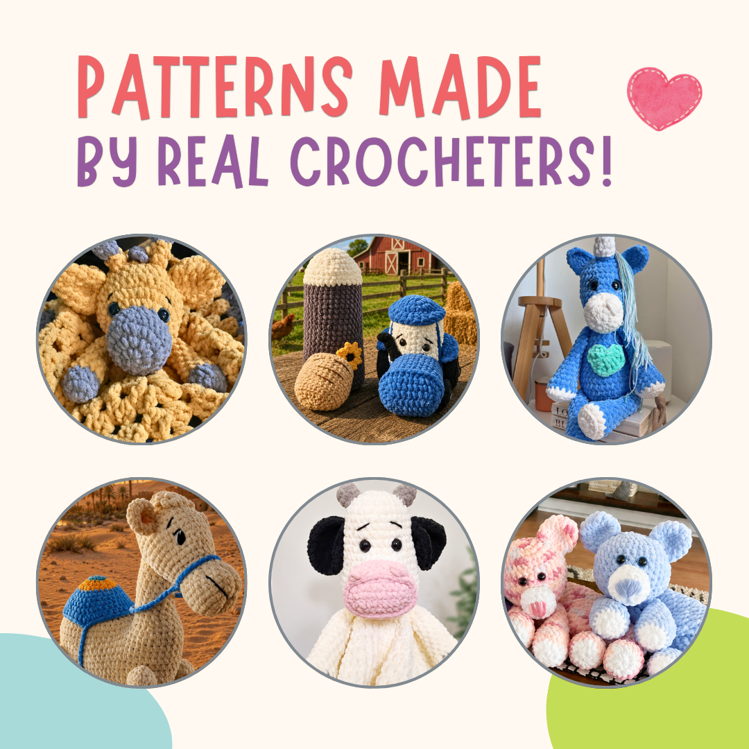 10 Bestselling Crochet Plushie, Lovey, and Snuggler Patterns