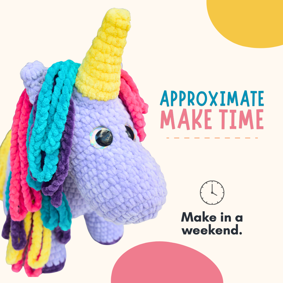 Unicorn Crochet Pattern PDF