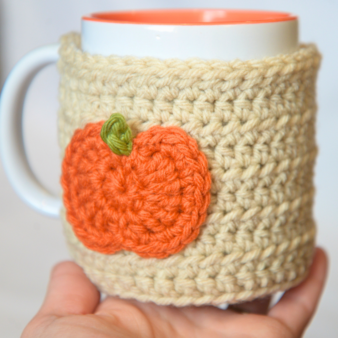 Fall Mug Cozy Crochet Pattern