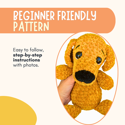 Dog Crochet Pattern PDF
