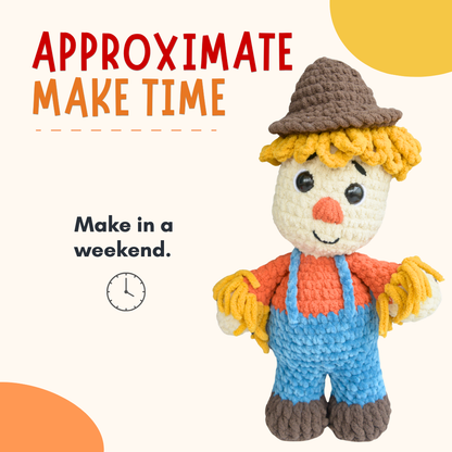 Scarecrow Crochet Pattern PDF