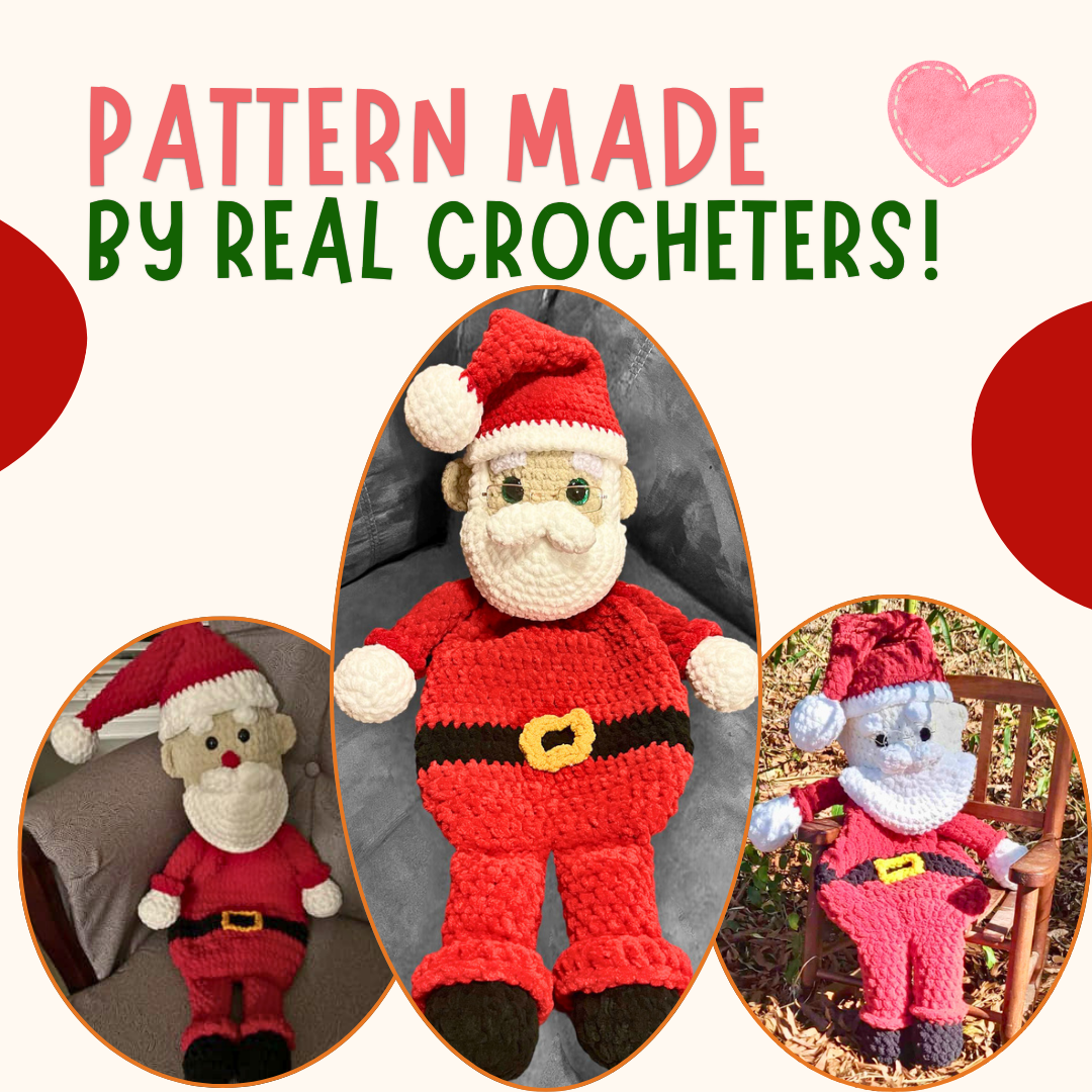 Santa Crochet Pattern PDF