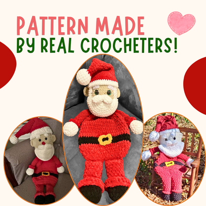 Santa Crochet Pattern PDF