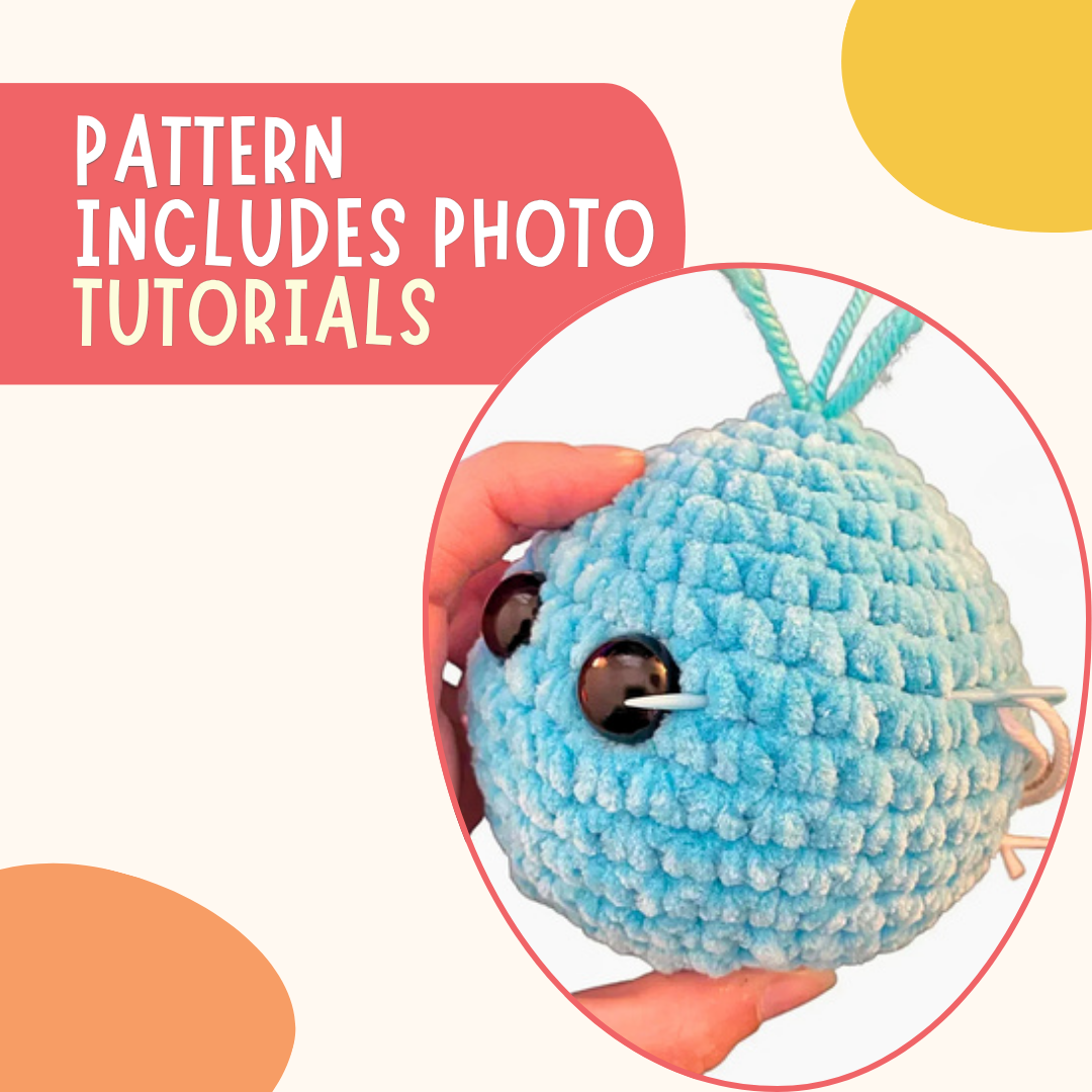 Crochet Bird Pattern PDF