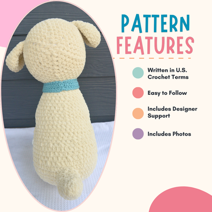 Dog Crochet Pattern PDF
