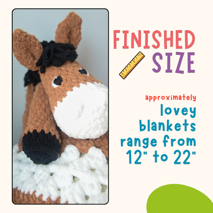 9 Animal Lovey Crochet Pattern Bundle