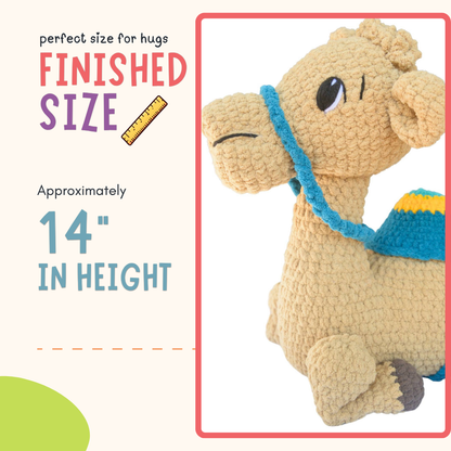 Camel Crochet Pattern PDF