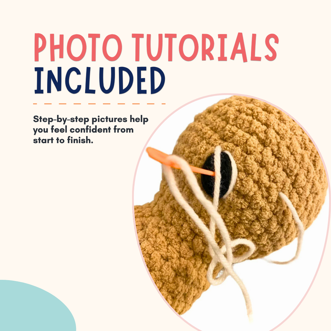 Camel Crochet Pattern PDF
