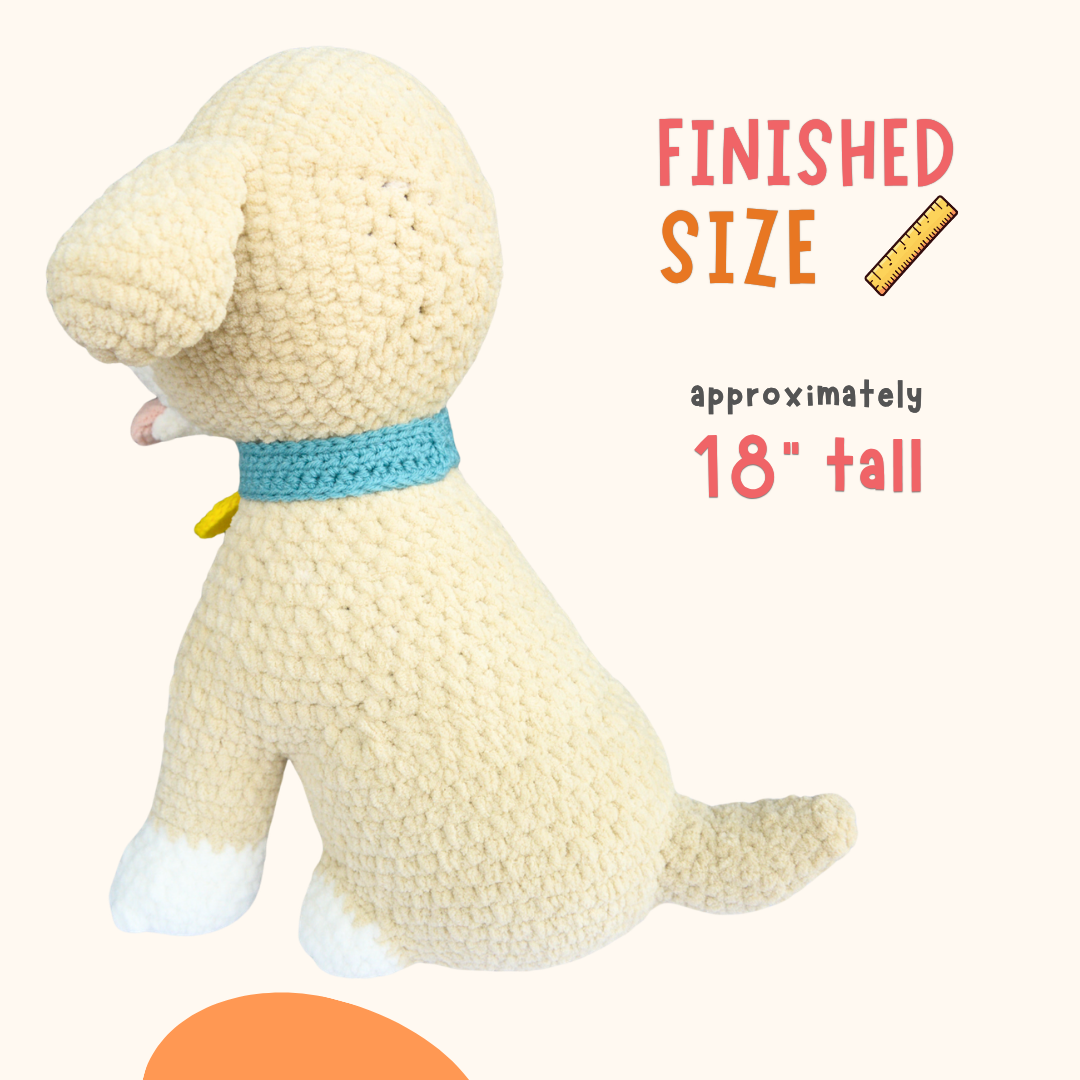 Dog Crochet Pattern PDF