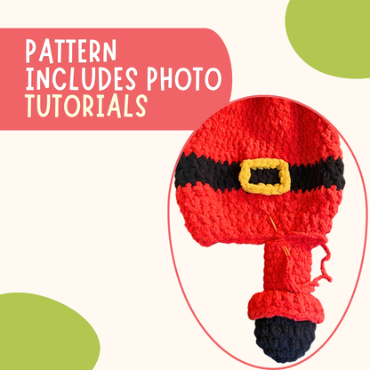 Santa Crochet Pattern PDF