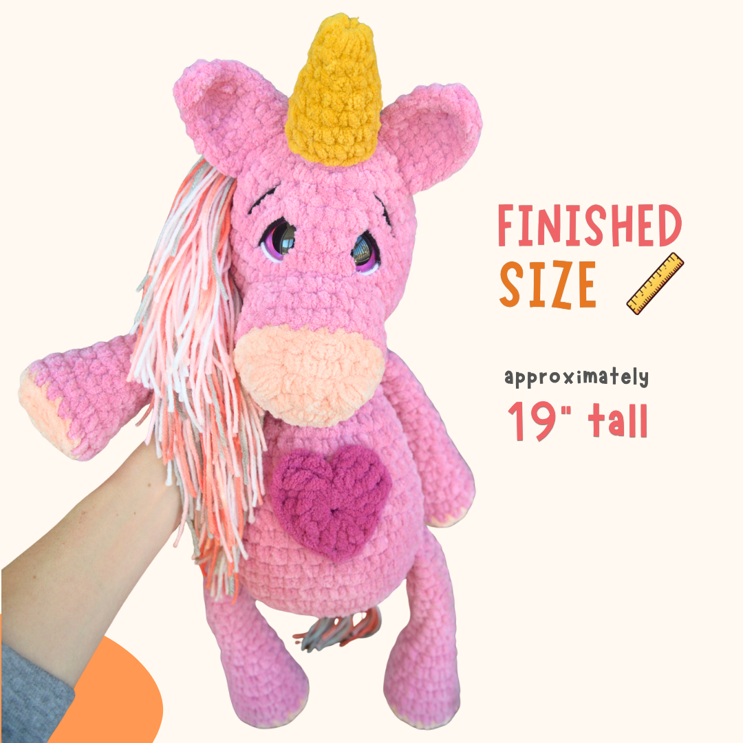 Unicorn Crochet Pattern PDF