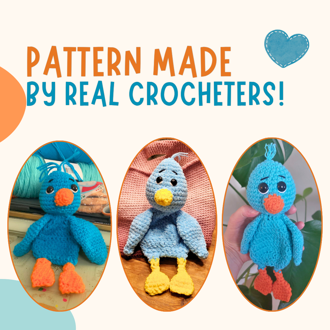 Crochet Bird Pattern PDF