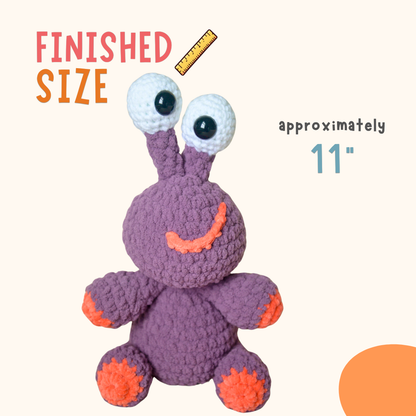 Monster Crochet Pattern PDF