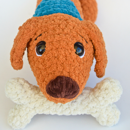 Dachshund Dog Crochet Pattern PDF