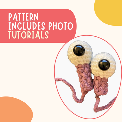 Monster Crochet Pattern PDF